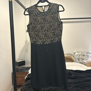 Valentino dress black lace